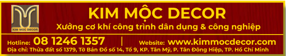 Bảng hiệu Kim Mộc Decor